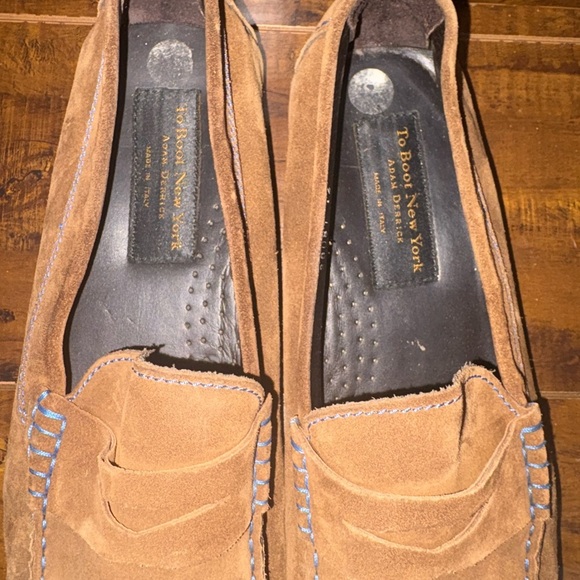 Elegant Tan Suede Loafers for Men